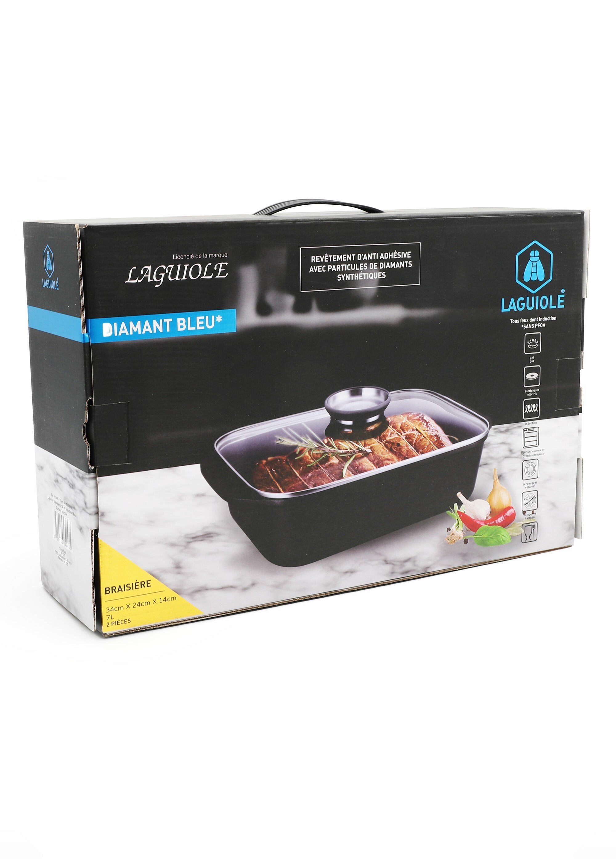 34cm_Blue_Diamond_Aluminum_Braising_Pan_Black_DE3_slim