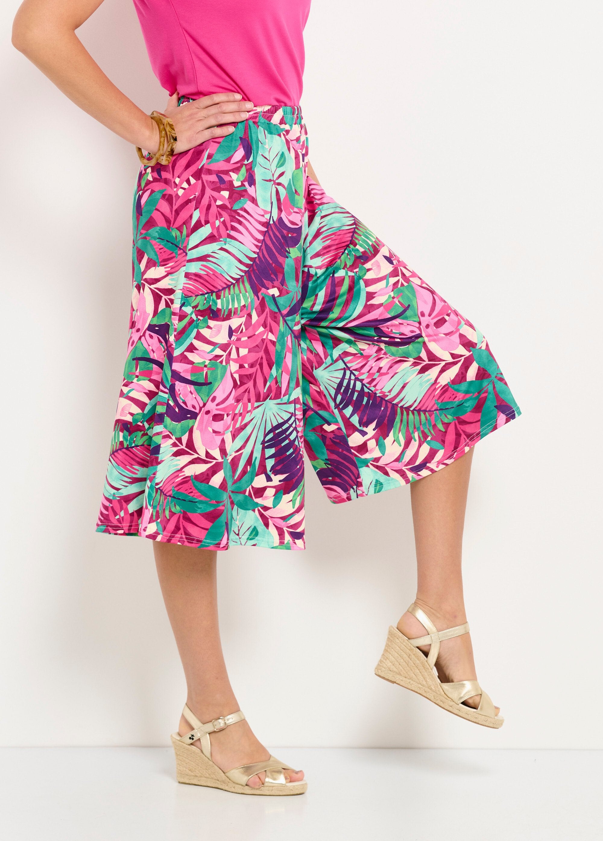 Tropical_print_elasticated_waist_culottes_Multicolor_DR1_slim