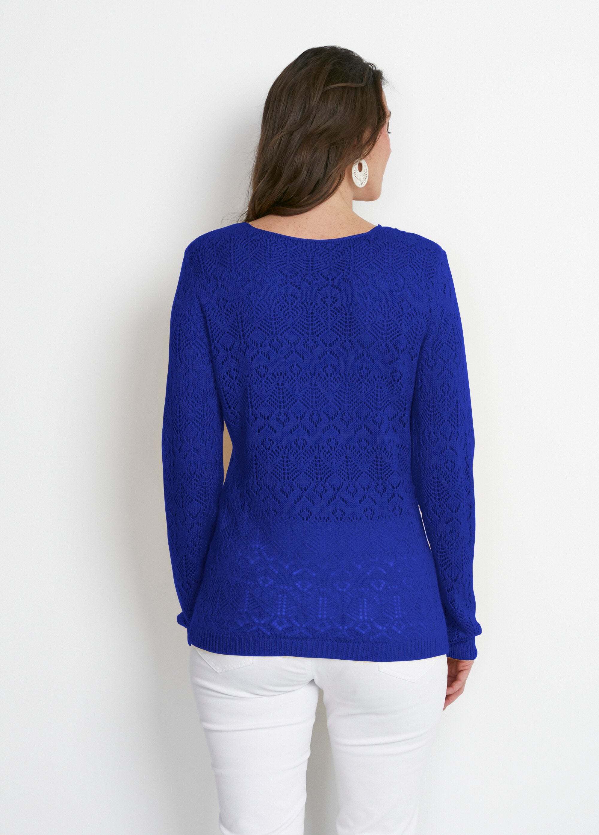 Long-sleeved_openwork_knit_sweater_Blue_DO1_slim