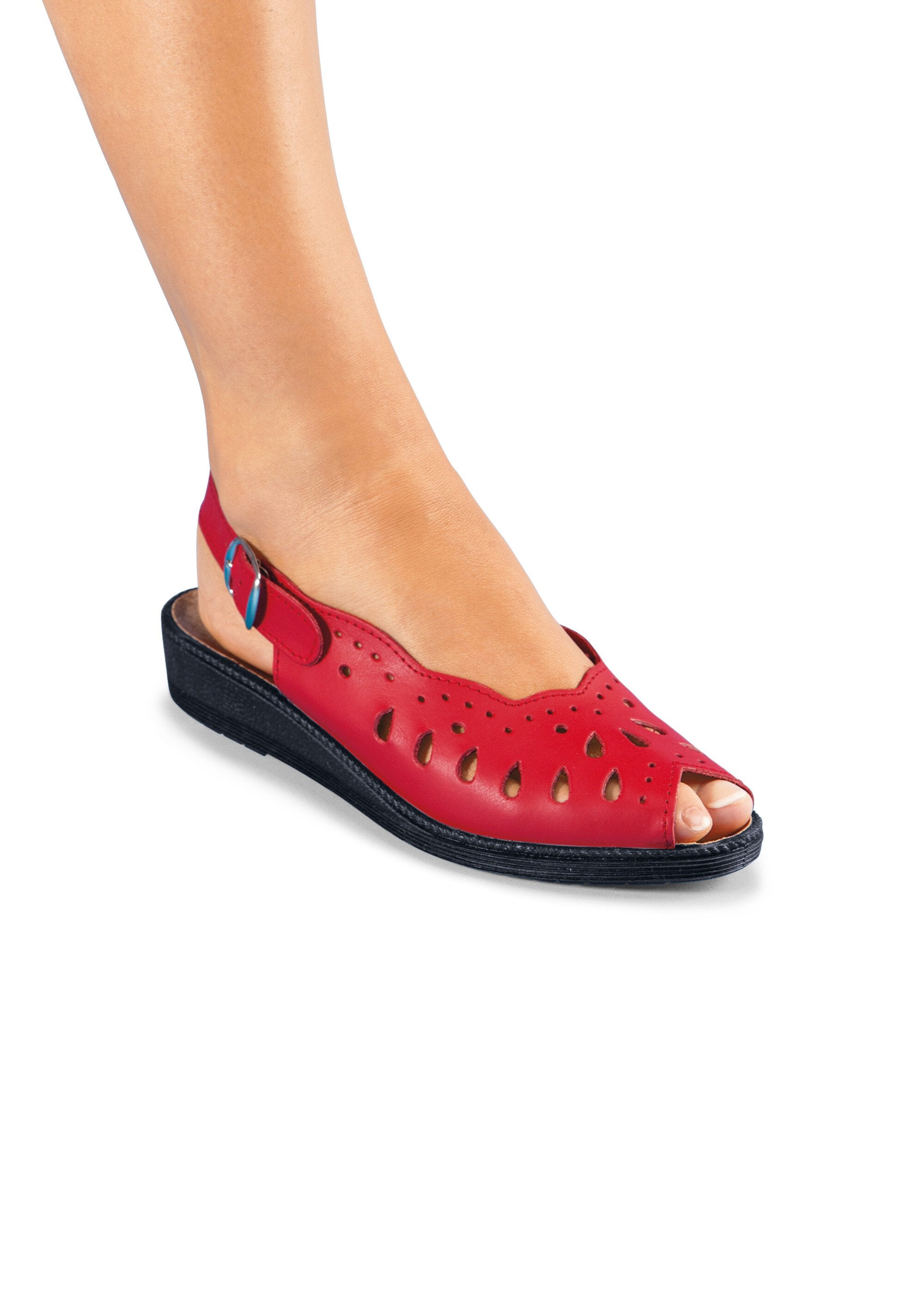 Comfort_wide_leather_wedge_sandals_Red_SF1_slim