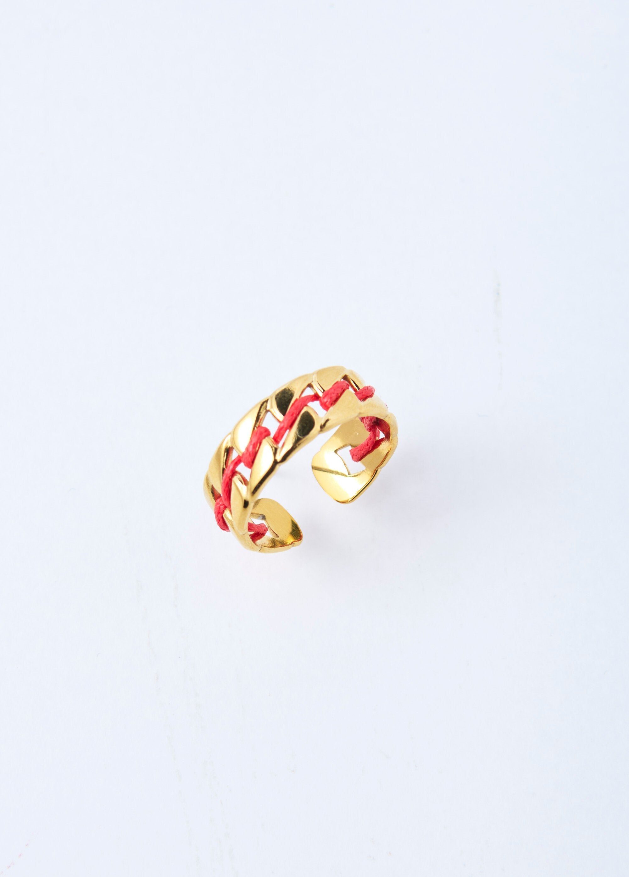 Stainless_steel_ring_with_colored_link_Gold_and_orange_FA1_slim