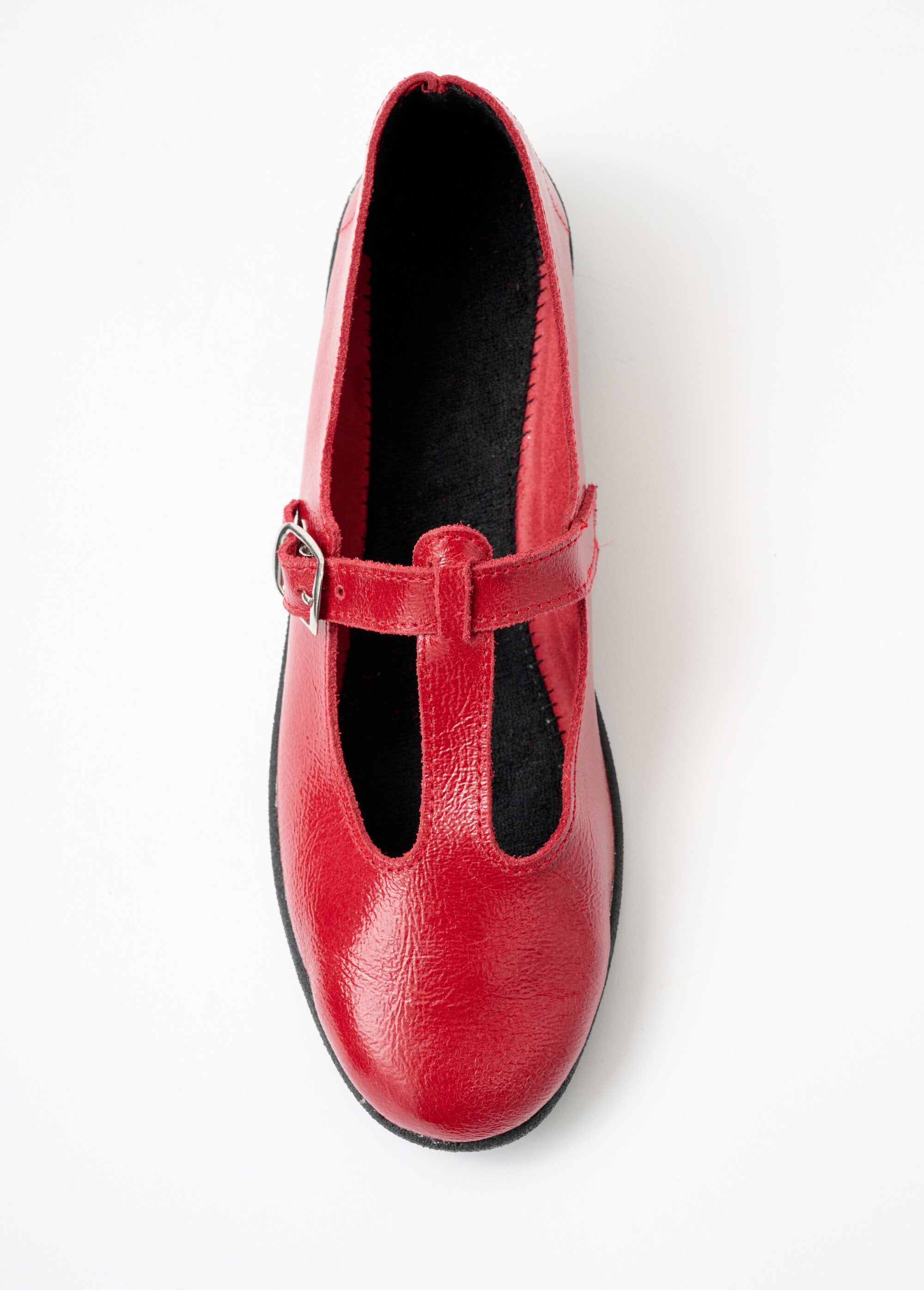 Patent_ballet_flats_comfort_width_leather_Red_varnish_OV1_slim