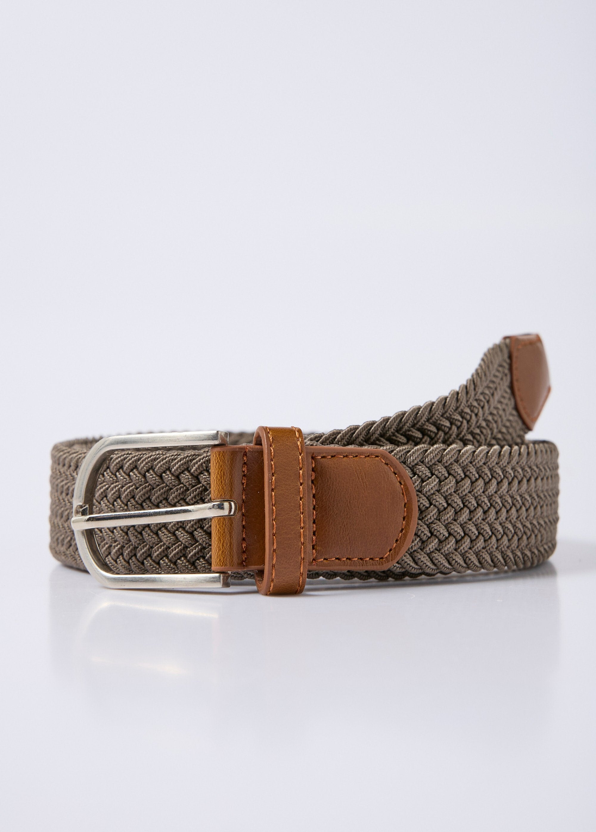 Ceinture_tressée_élastique_taille_unique_Taupe_FA1_slim