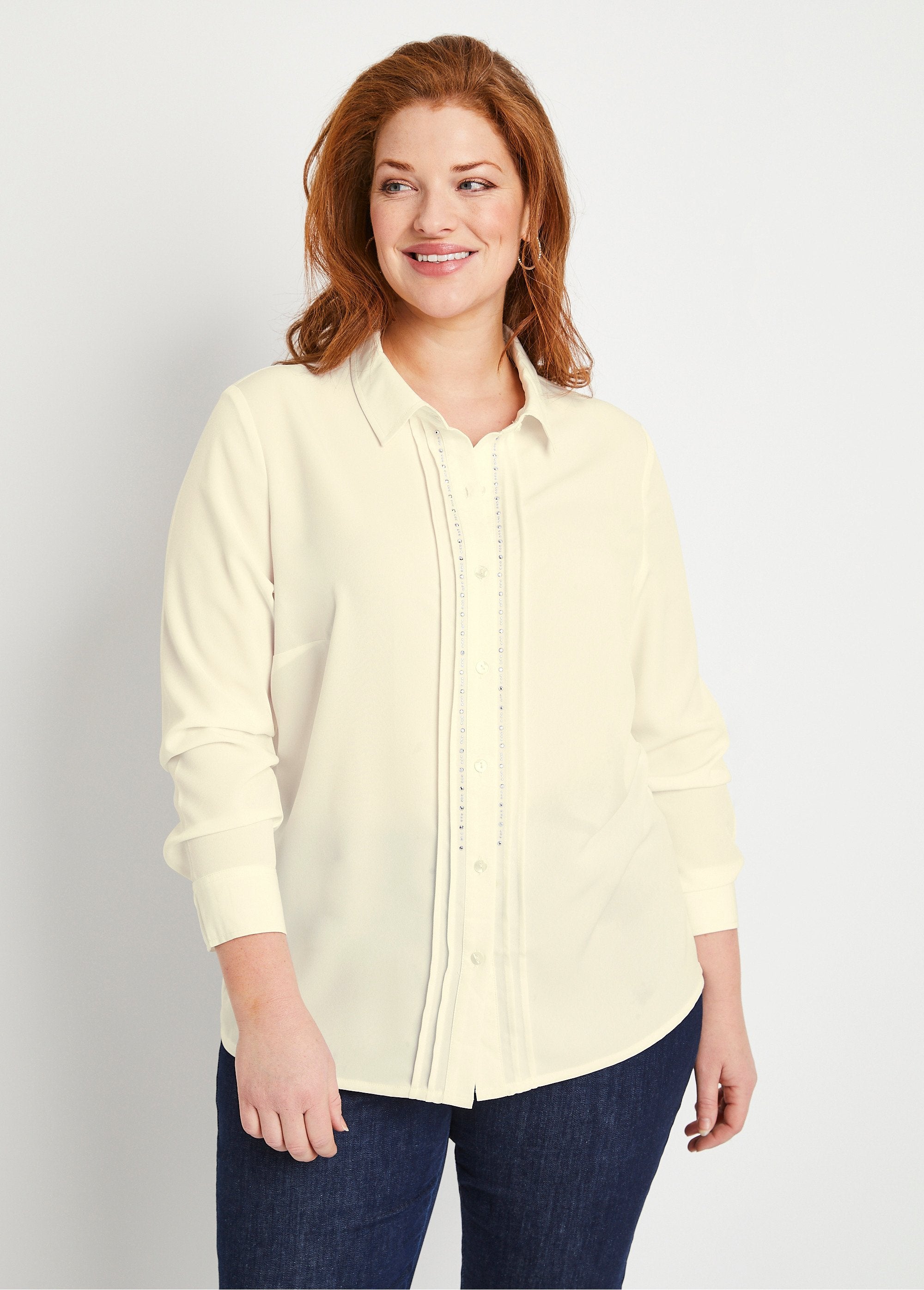 Plain_buttoned_long_rhinestone_blouse_with_shirt_collar_Vanilla_FA2_curvy