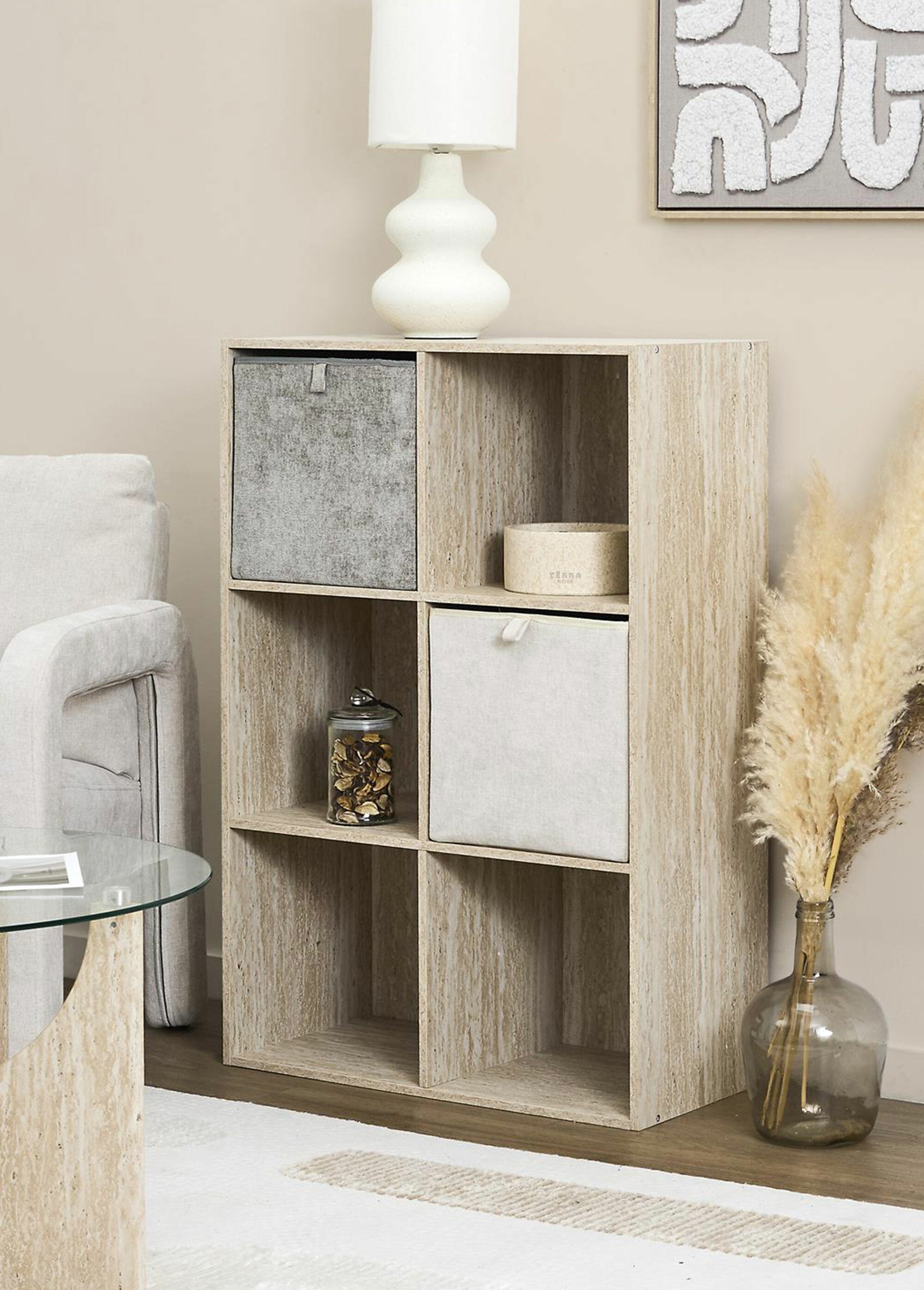 Foldable_fabric_storage_cube_Beige_SF1_slim
