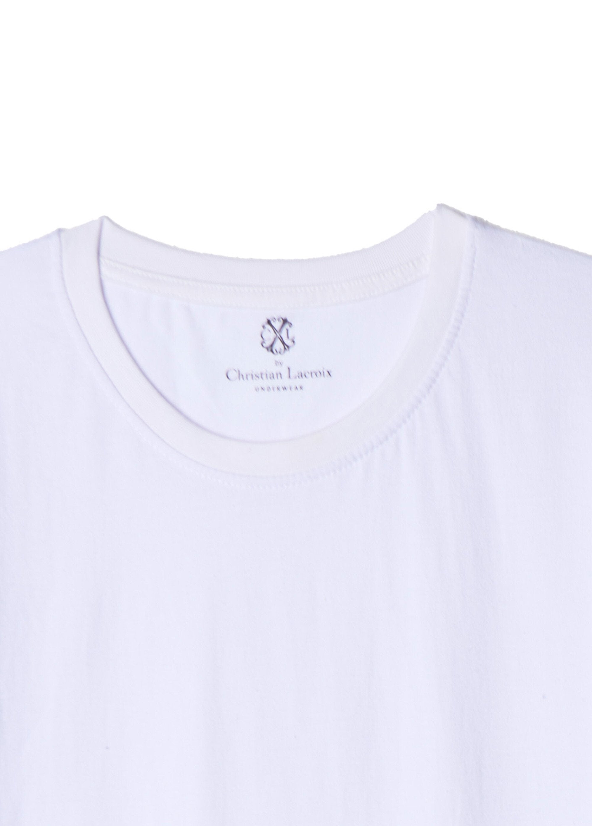 CXL_by_Christian_Lacroix®_-_Pure_cotton_T-shirt_White_DE1_slim