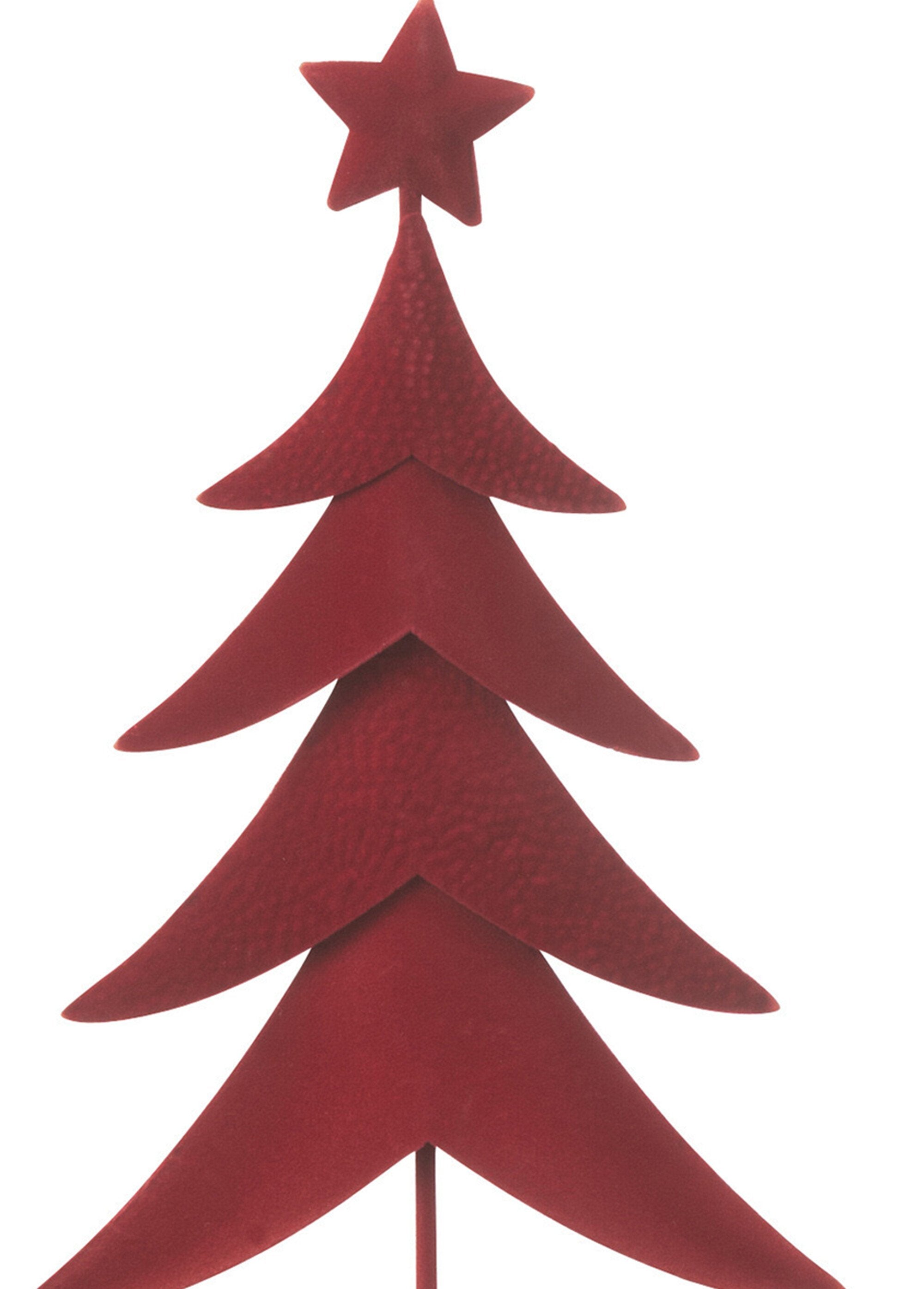 Metal_fir_tree_on_stand_with_wooden_support_Red_DE1_slim