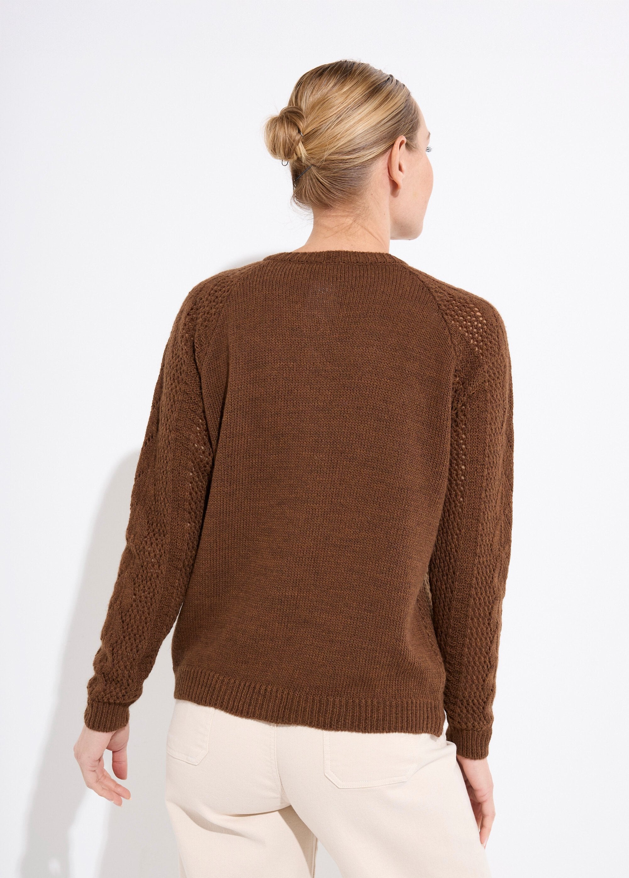 Gilet_boutonné_ajouré_avec_laine_et_cachemire_Noisette_DO1_slim