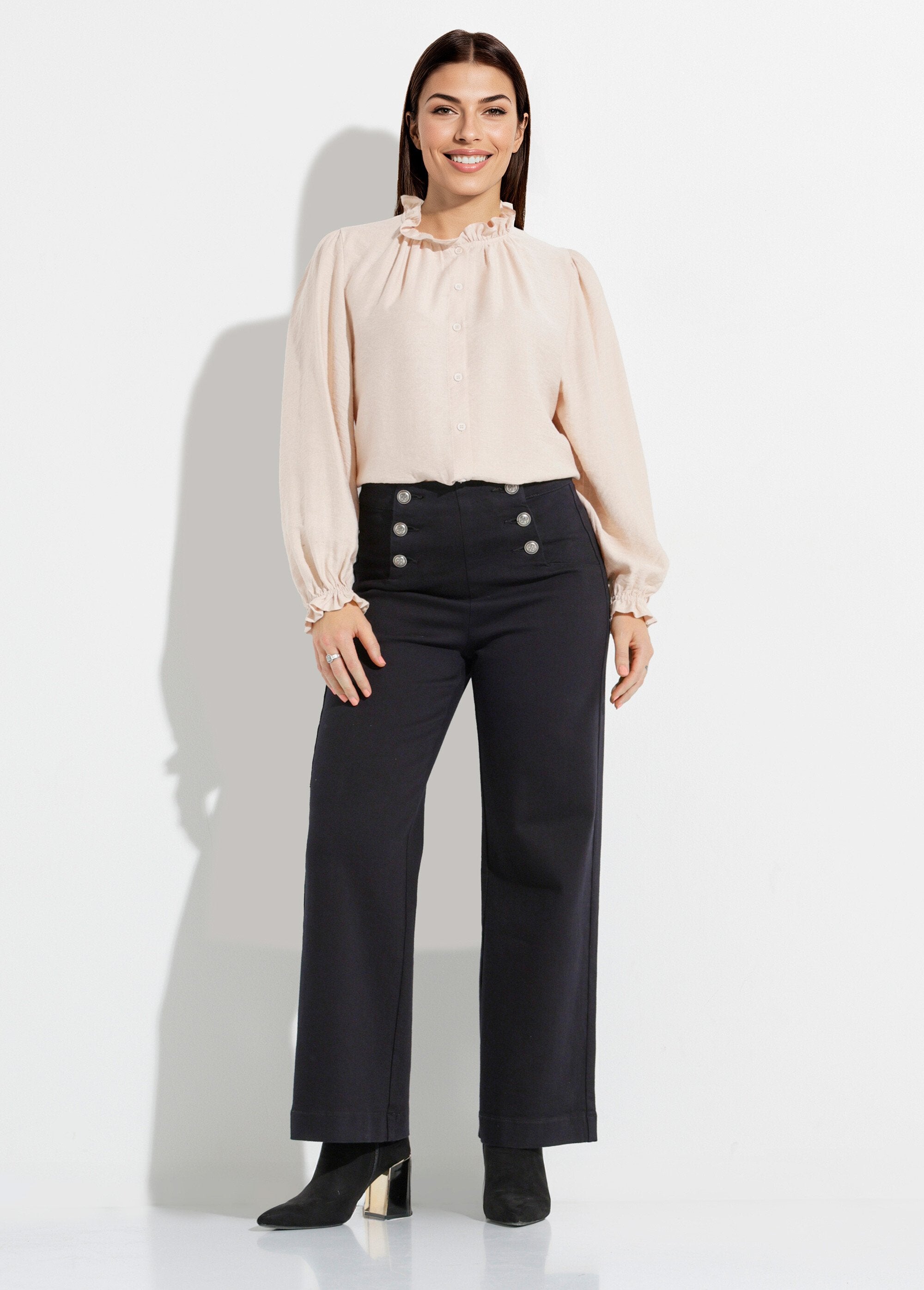 Jeans_with_metal_buttons,_special_PETITE_Black_SF1_slim