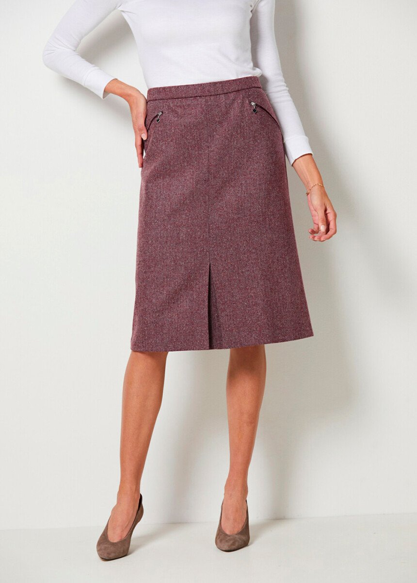 Herringbone_or_heather_skirt_length_70_cm_with_wool_Burgundy_herringbone_FA1_slim