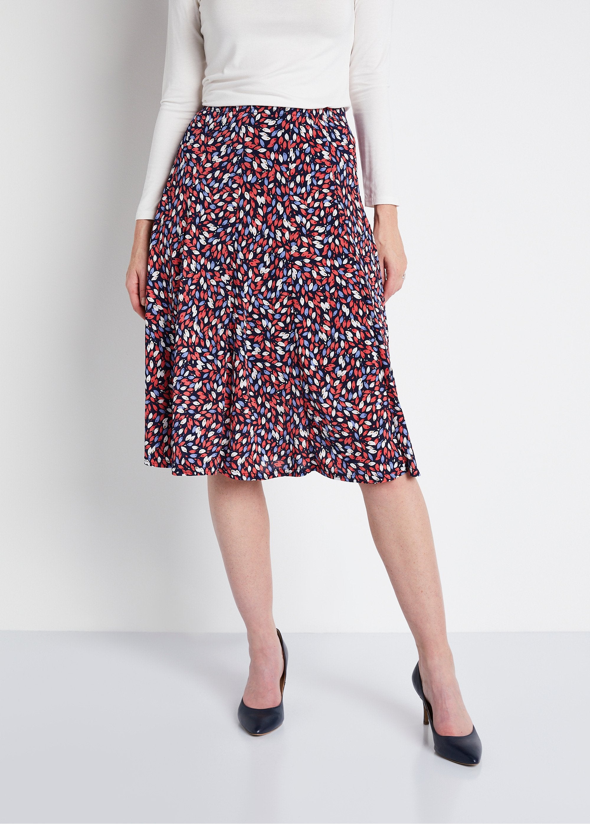 Printed_knit_flared_mid-length_skirt_Red_and_blue_FA1_slim