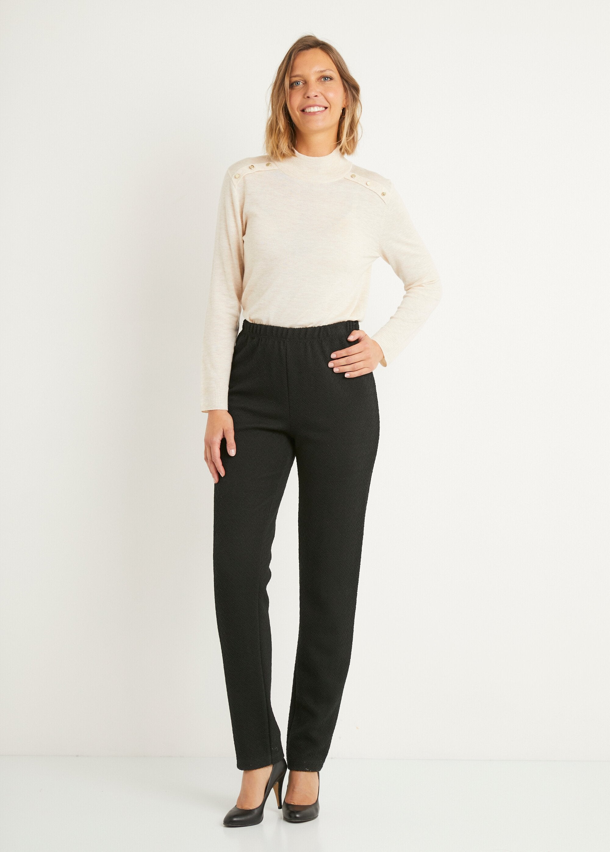 Straight_leggings_with_elasticated_waistband_and_wool_Plain_black_SF1_slim