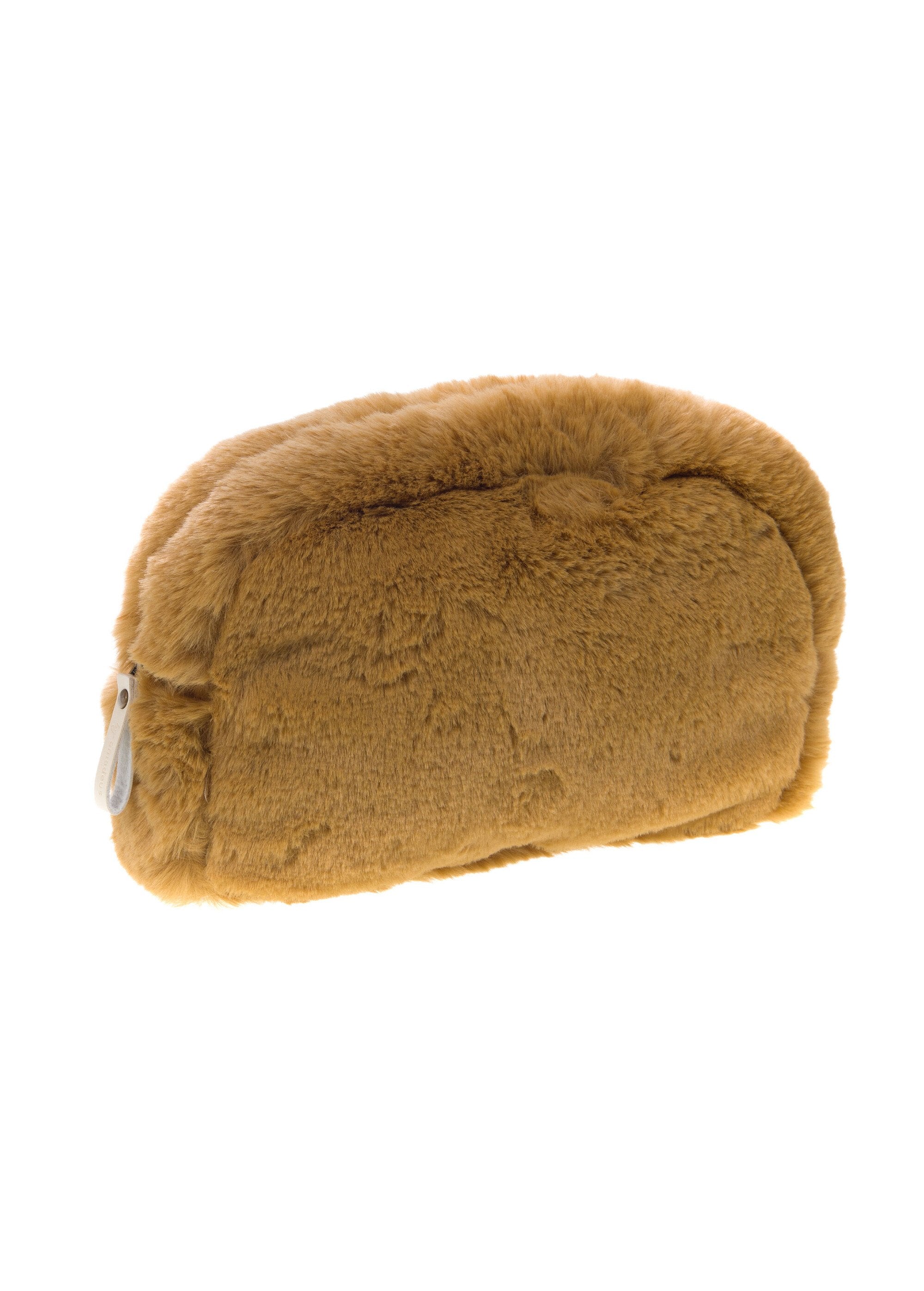 Faux_fur_zipped_pouch,_camel_FA1_slim