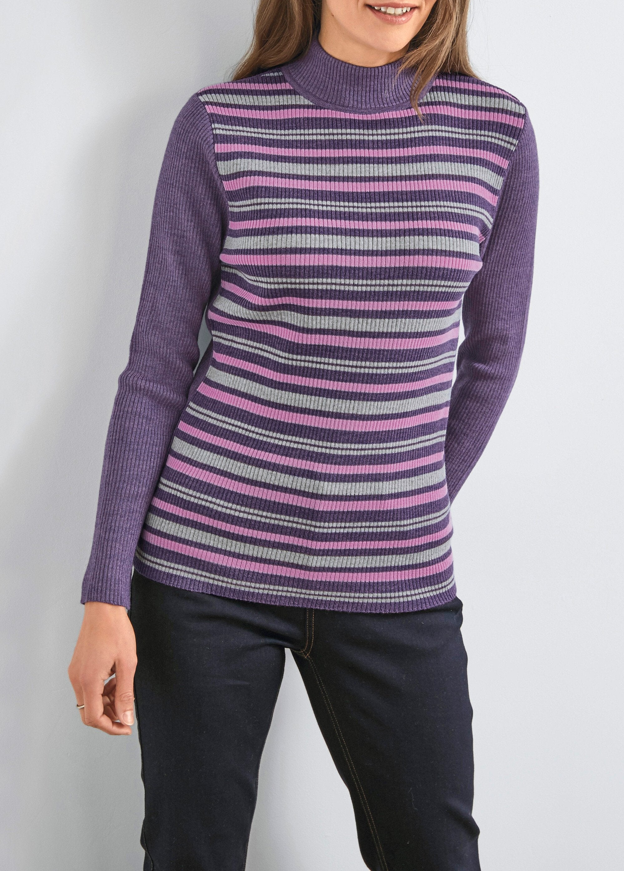 High_neck_sweater_with_merino_wool_Plum_and_pink_stripes_FA1_slim