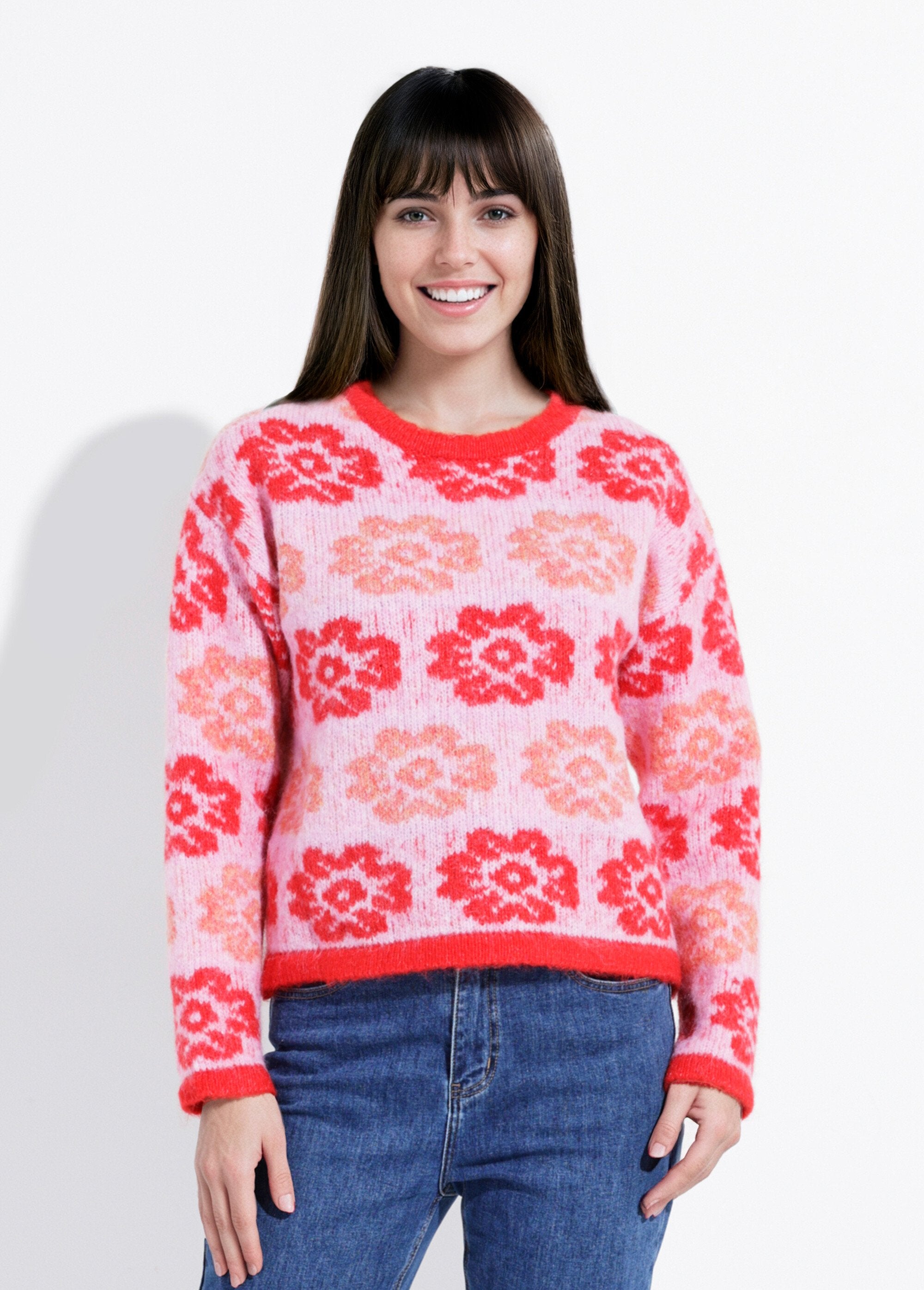 Pull_court_en_maille_motif_fleuri_Rose_et_rouge_FA1_slim