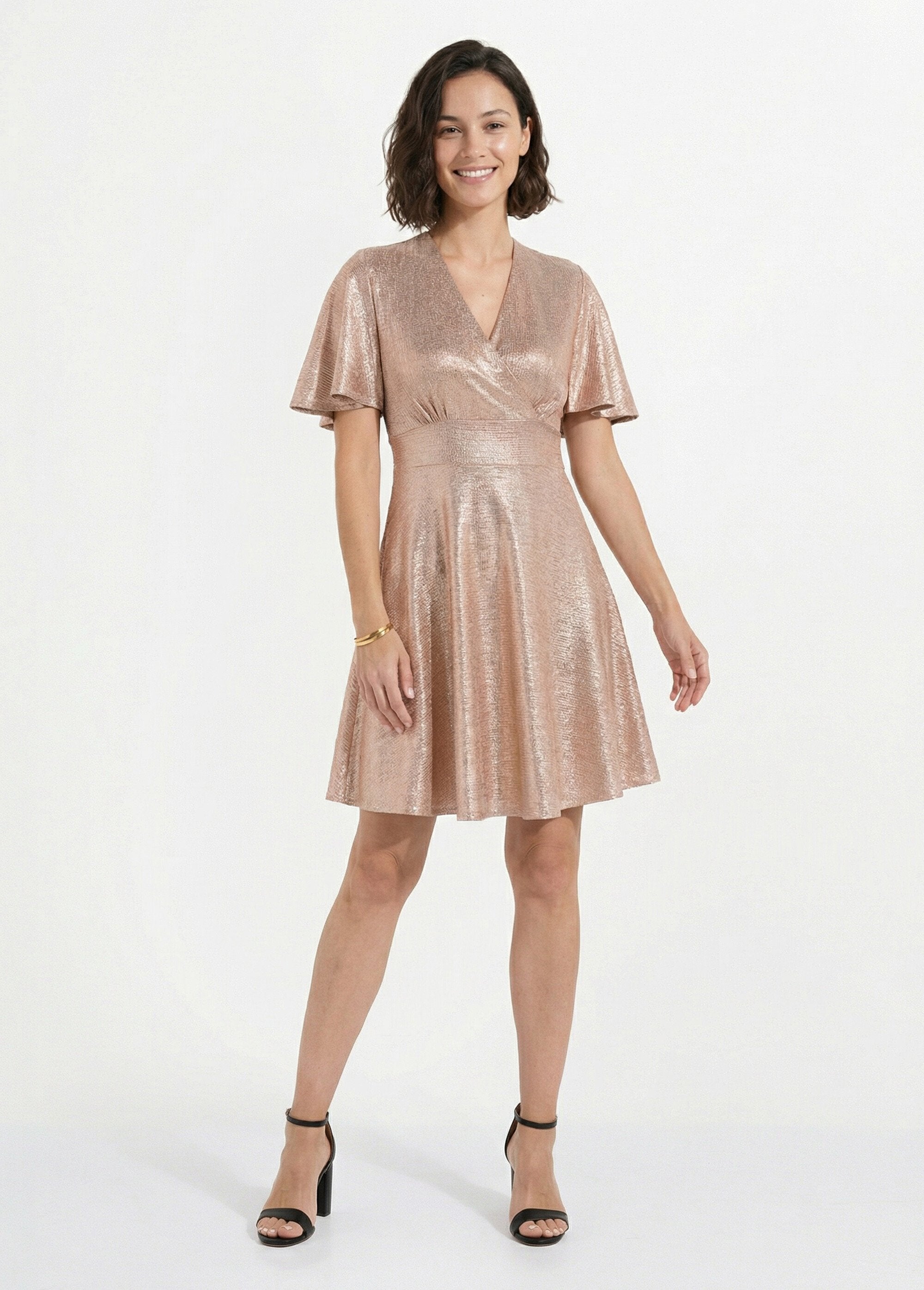 Short_shiny_wrap_dress_with_butterfly_sleeves_Copper_FA1_slim