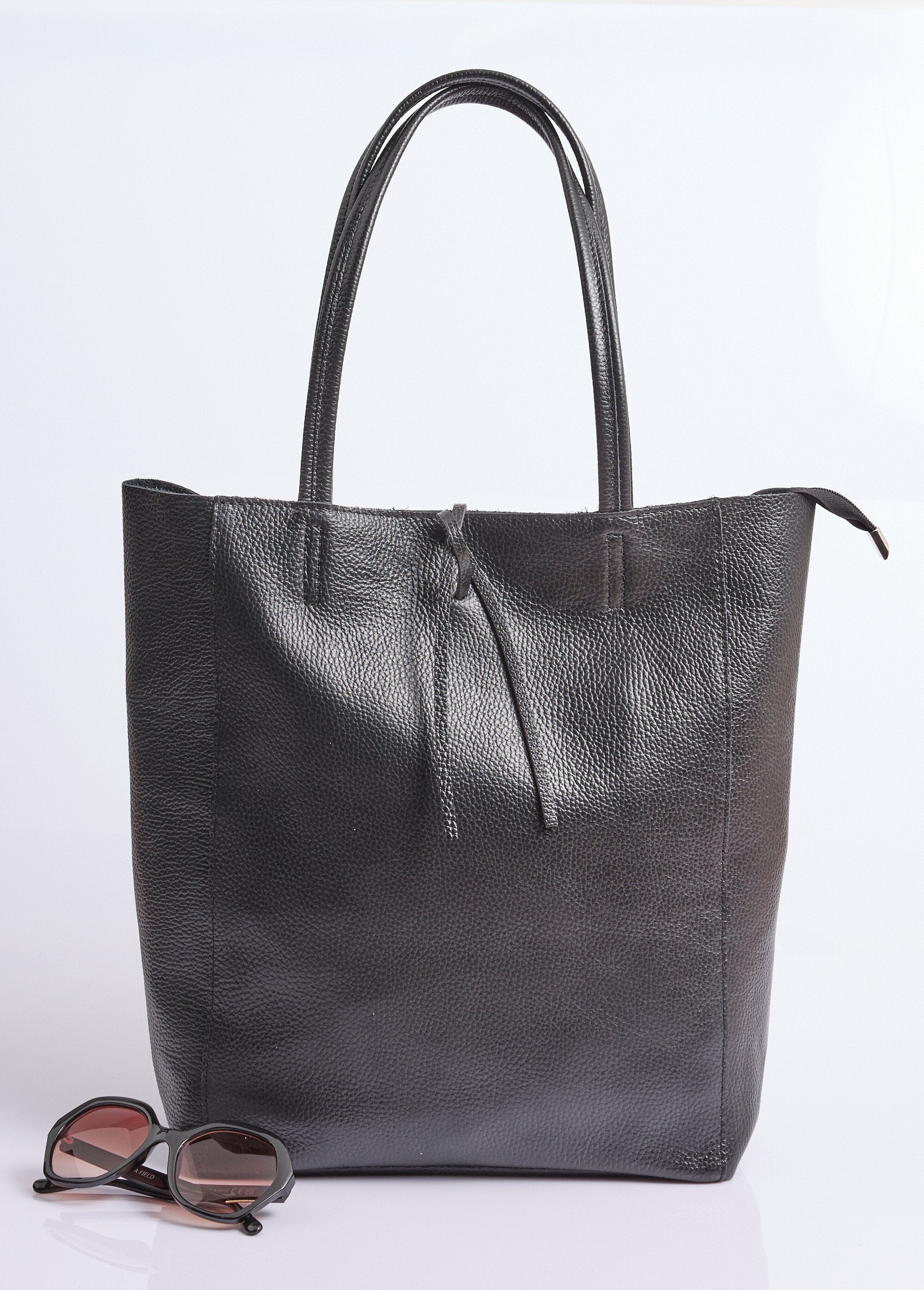 Genuine_leather_shopping_bag_Black_DE1_slim