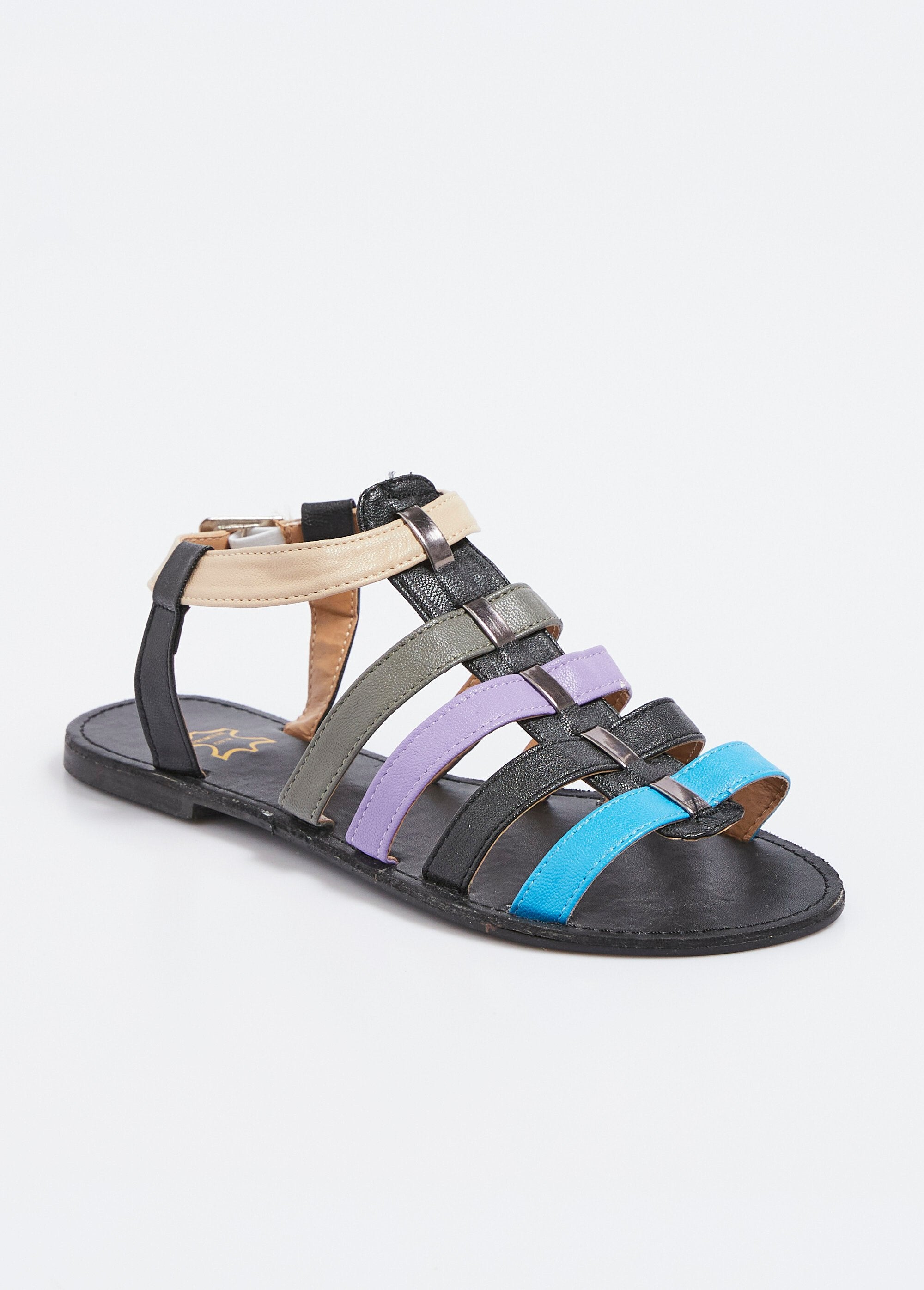 Multicolored_strappy_gladiator_sandals_Black_FA1_slim