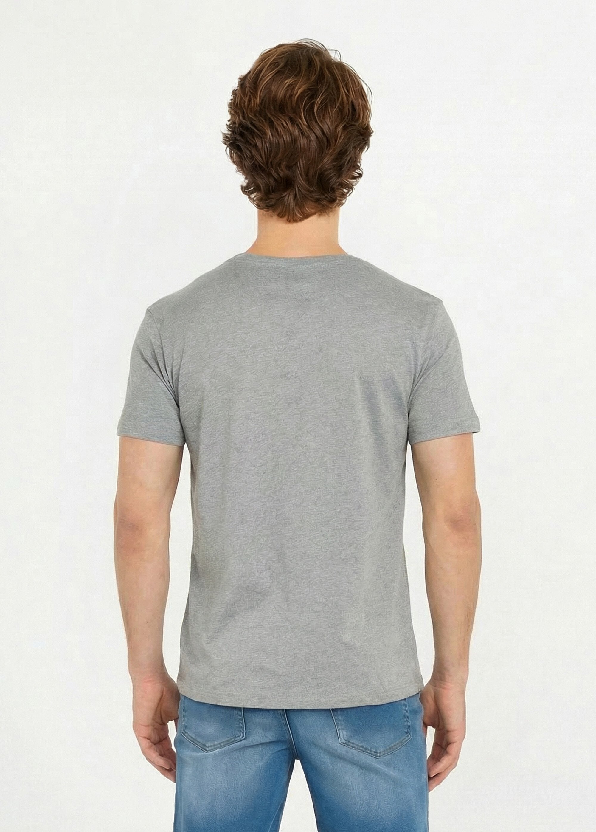 Round-neck_embroidered_short-sleeved_T-shirt_Heather_gray_DO1_slim