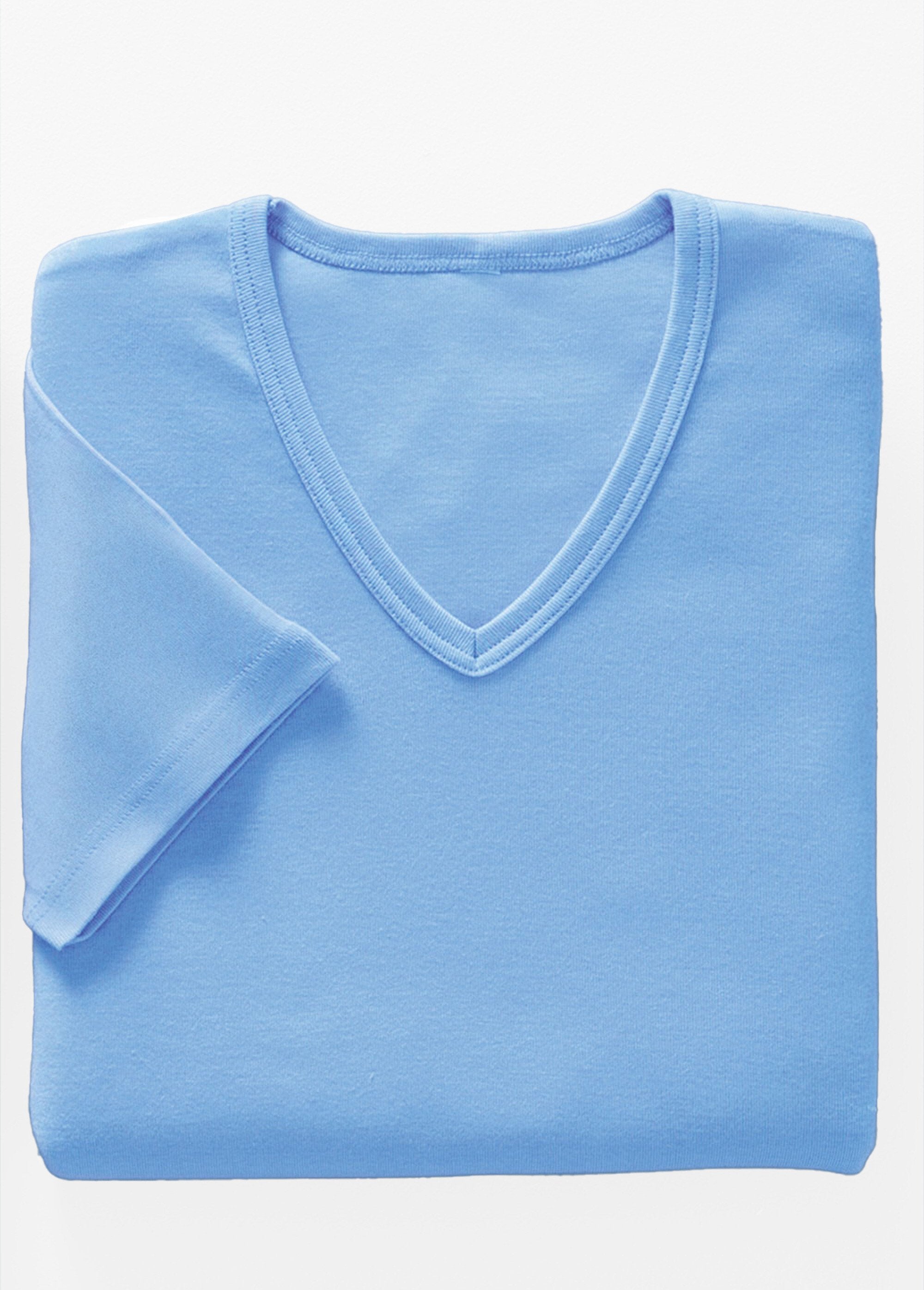 Cotton_V-neck_t-shirt_-_pack_of_2_Sky_lot2_FA1_slim